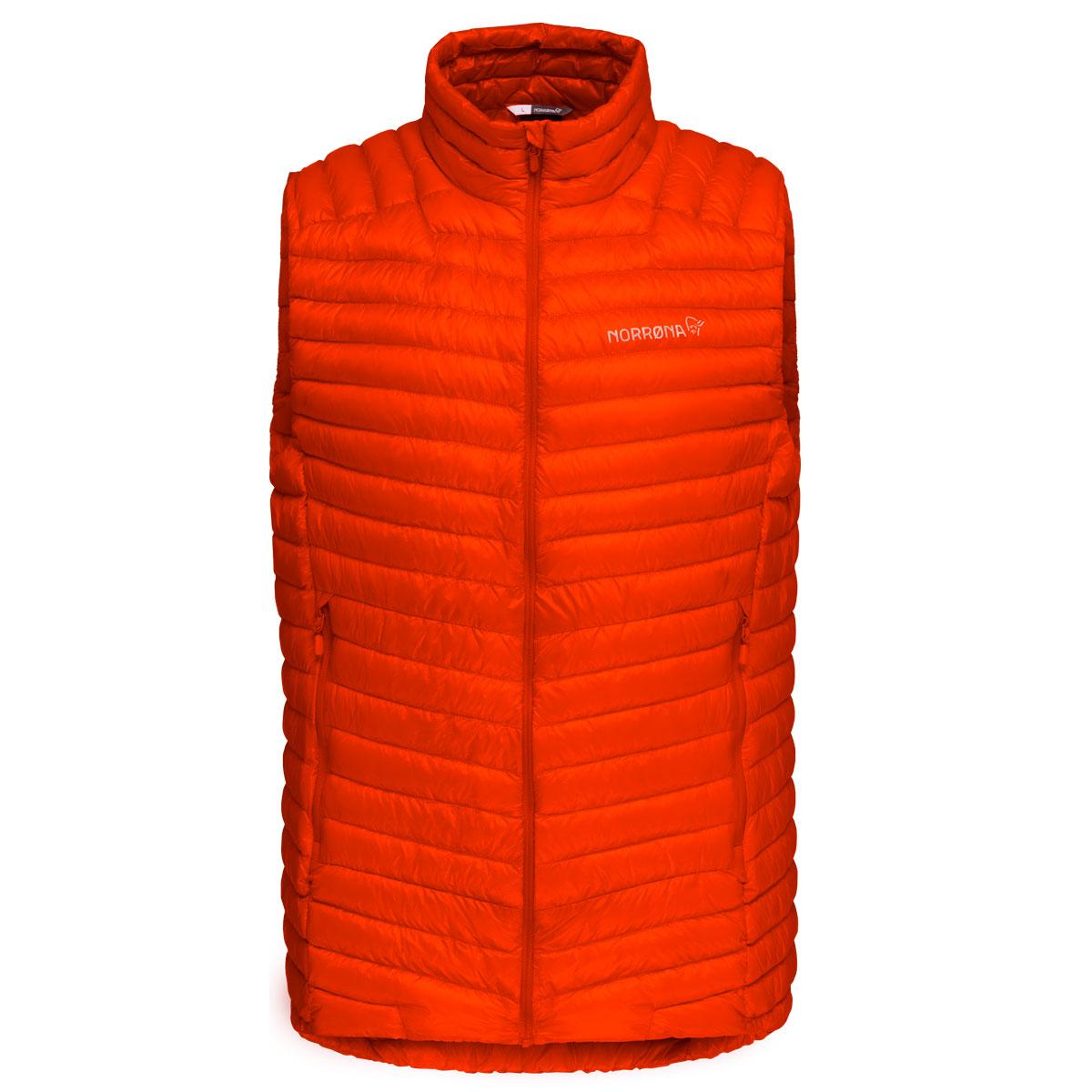 Norrona Trollveggen Superlight Down850 Vest Men's in Arednalin